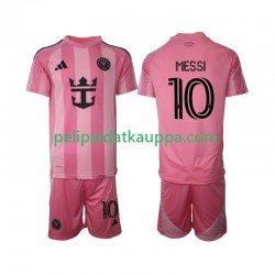 Inter Miami Lionel Messi 10 Koti Fanipelipaita (Lasten) 2025 Lyhythihainen