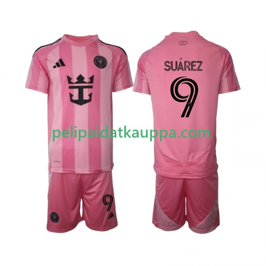 Inter Miami Luis Suarez 9 Koti Fanipelipaita (Lasten) 2025 Lyhythihainen Inter Miami Luis Suarez 9 Koti Fanipelipaita (Lasten) 2025 Lyhythihainen