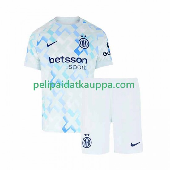 Inter Milan Vieras Fanipelipaita (Lasten) 2025-2026 Lyhythihainen Inter Milan Vieras Fanipelipaita (Lasten) 2025-2026 Lyhythihainen