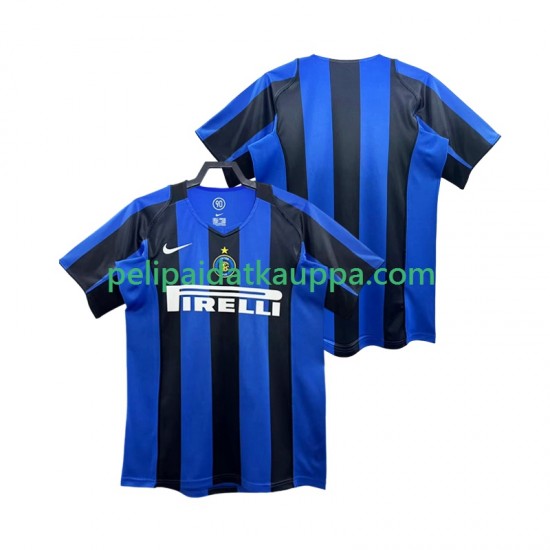 Inter Milan 2005 Retro Koti Fanipelipaita (Miehet) 2004 Lyhythihainen Inter Milan 2005 Retro Koti Fanipelipaita (Miehet) 2004 Lyhythihainen