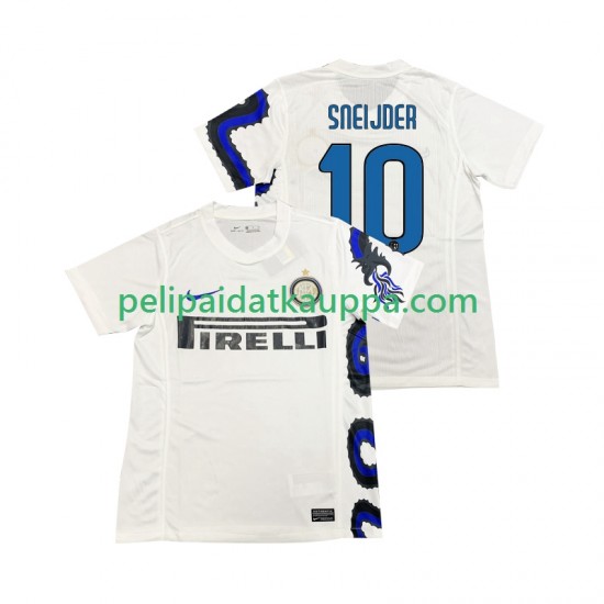 Inter Milan SNEIJDER 10 Retro Vieras Fanipelipaita (Miehet) 2011 2010 Lyhythihainen