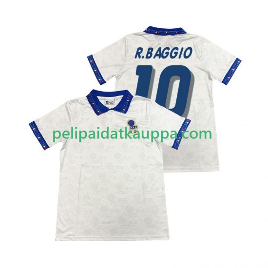 Italia Roberto Baggio 10 Retro Vieras Fanipelipaita (Miehet) 1994 Lyhythihainen Italia Roberto Baggio 10 Retro Vieras Fanipelipaita (Miehet) 1994 Lyhythihainen