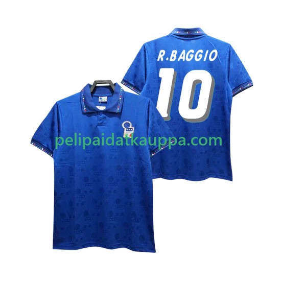 Italia Roberto Baggio 10 Retro Koti Fanipelipaita (Miehet) 1994 Lyhythihainen