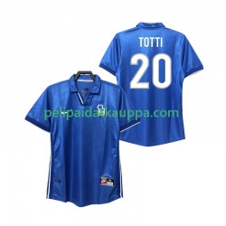 Italia Totti 20 Retro Koti Fanipelipaita (Miehet) 1998 Lyhythihainen Italia Totti 20 Retro Koti Fanipelipaita (Miehet) 1998 Lyhythihainen