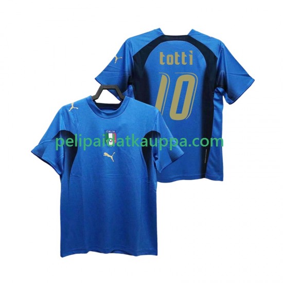 Italia Totti 20 Retro Koti Fanipelipaita (Miehet) 2006 Lyhythihainen