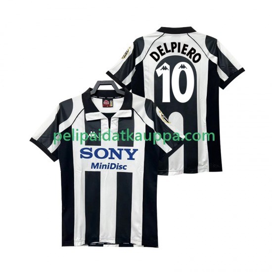 Juventus DEL PIERO 10 1997 Retro Koti Fanipelipaita (Miehet) 1998 Lyhythihainen Juventus DEL PIERO 10 1997 Retro Koti Fanipelipaita (Miehet) 1998 Lyhythihainen