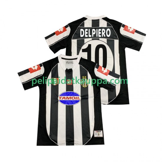 Juventus DEL PIERO 10 2003 Retro Koti Fanipelipaita (Miehet) 2002 Lyhythihainen