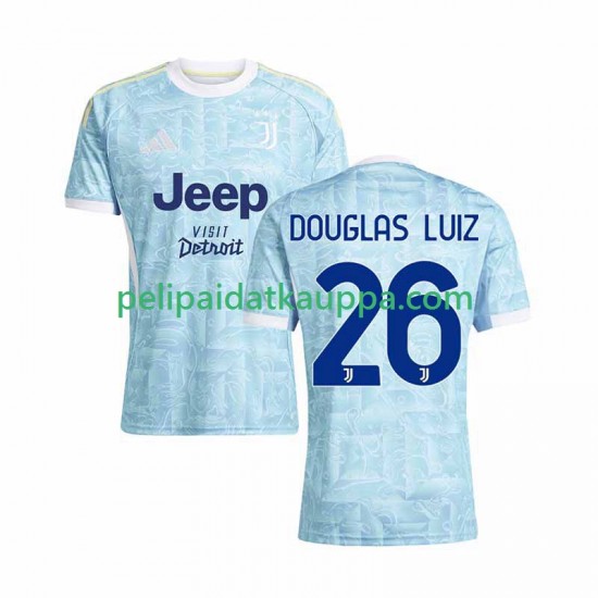 Juventus Douglas Luiz 26 Vieras Fanipelipaita (Miehet) 2025-2026 Lyhythihainen