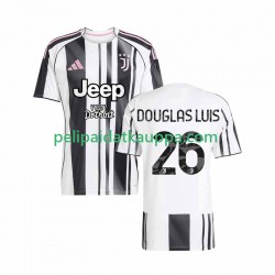 Juventus Douglas Luiz 26 Koti Fanipelipaita (Miehet) 2025-2026 Lyhythihainen