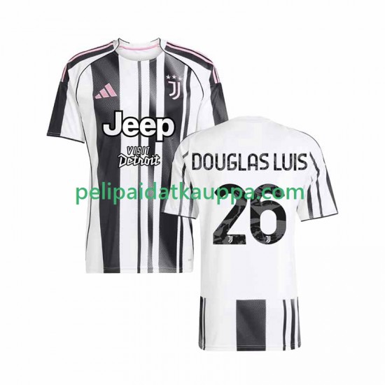 Juventus Douglas Luiz 26 Koti Fanipelipaita (Miehet) 2025-2026 Lyhythihainen