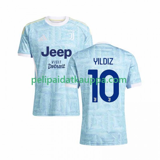 Juventus Kenan Yildiz 10 Vieras Fanipelipaita (Miehet) 2025-2026 Lyhythihainen