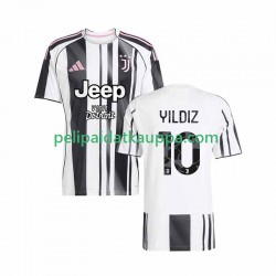 Juventus Kenan Yildiz 10 Koti Fanipelipaita (Miehet) 2025-2026 Lyhythihainen