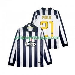 Juventus Pirlo 21 2014 2015 Retro Koti Fanipelipaita (Miehet) Pitkähihainen