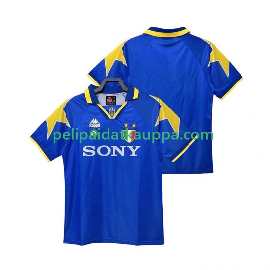 Juventus 1995 1996 Retro Vieras Fanipelipaita (Miehet) Lyhythihainen Juventus 1995 1996 Retro Vieras Fanipelipaita (Miehet) Lyhythihainen