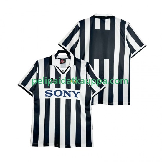 Juventus 1995 1996 Retro Koti Fanipelipaita (Miehet) Lyhythihainen