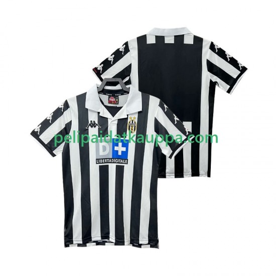 Juventus 2000 Retro Koti Fanipelipaita (Miehet) 1999 Lyhythihainen