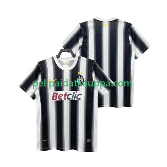Juventus 2012 Retro Koti Fanipelipaita (Miehet) 2011 Lyhythihainen