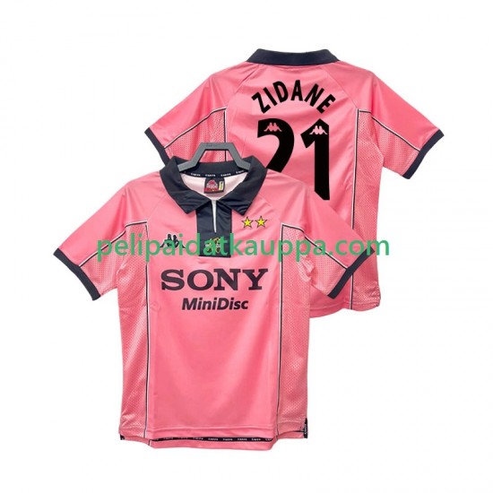 Juventus ZIDANE 21 1997 Retro Vieras Fanipelipaita (Miehet) 1998 Lyhythihainen
