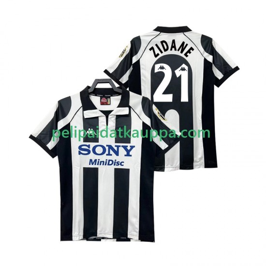 Juventus ZIDANE 21 1997 Retro Koti Fanipelipaita (Miehet) 1998 Lyhythihainen Juventus ZIDANE 21 1997 Retro Koti Fanipelipaita (Miehet) 1998 Lyhythihainen
