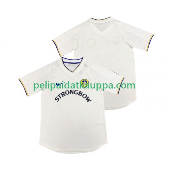 Leeds United 2000 2001 Retro Koti Fanipelipaita (Miehet) Lyhythihainen