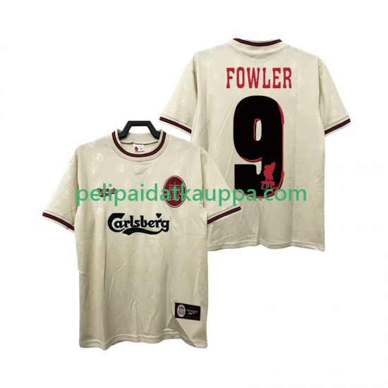 Liverpool FOWLER 9 1996 1997 Retro Vieras Fanipelipaita (Miehet) Lyhythihainen