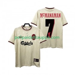 Liverpool MCMANAMAN 7 1996 1997 Retro Vieras Fanipelipaita (Miehet) Lyhythihainen