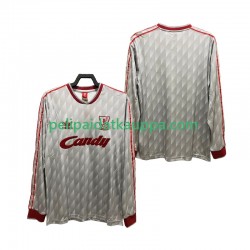 Liverpool 1989 1991 Retro Vieras Fanipelipaita (Miehet) Pitkähihainen