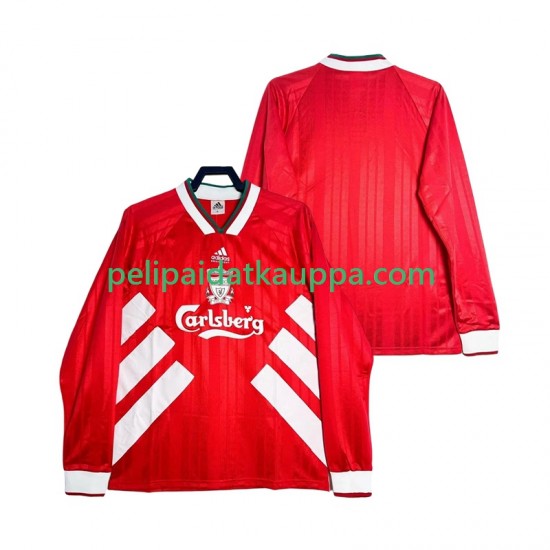 Liverpool 1993 1995 Retro Koti Fanipelipaita (Miehet) Pitkähihainen Liverpool 1993 1995 Retro Koti Fanipelipaita (Miehet) Pitkähihainen
