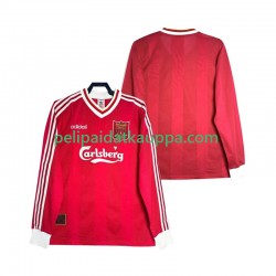 Liverpool 1995 1996 Retro Koti Fanipelipaita (Miehet) Pitkähihainen