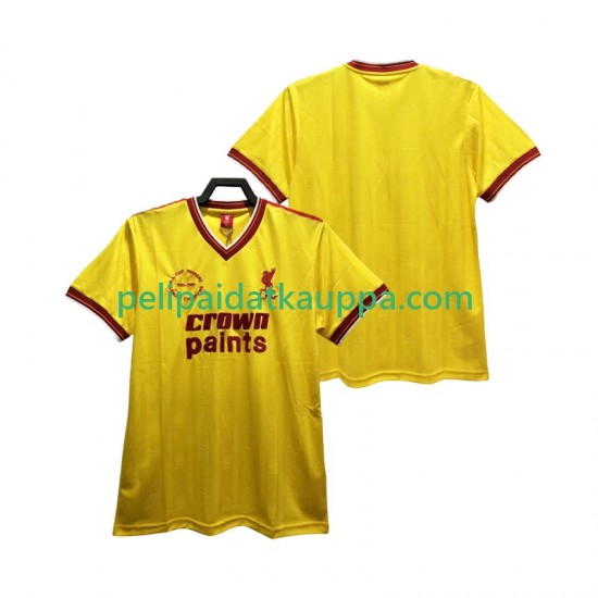 Liverpool 1985 1986 Retro Kolmas Fanipelipaita (Miehet) Lyhythihainen Liverpool 1985 1986 Retro Kolmas Fanipelipaita (Miehet) Lyhythihainen