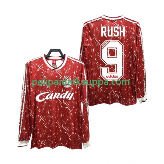 Liverpool Rush 9 1989 1991 Retro Koti Fanipelipaita (Miehet) Pitkähihainen Liverpool Rush 9 1989 1991 Retro Koti Fanipelipaita (Miehet) Pitkähihainen