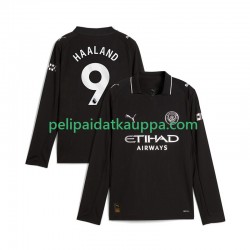 Manchester City Erling Haaland 9 Vieras Fanipelipaita (Miehet) 2025-2026 Pitkähihainen