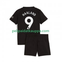 Manchester City Erling Haaland 9 Vieras Fanipelipaita (Lasten) 2025-2026 Lyhythihainen