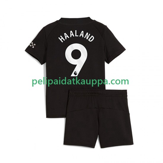 Manchester City Erling Haaland 9 Vieras Fanipelipaita (Lasten) 2025-2026 Lyhythihainen Manchester City Erling Haaland 9 Vieras Fanipelipaita (Lasten) 2025-2026 Lyhythihainen