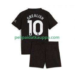 Manchester City Jack Grealish 10 Vieras Fanipelipaita (Lasten) 2025-2026 Lyhythihainen