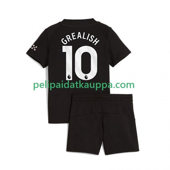Manchester City Jack Grealish 10 Vieras Fanipelipaita (Lasten) 2025-2026 Lyhythihainen