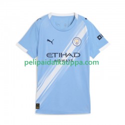 Manchester City Koti Fanipelipaita (Naiset) 2025-2026 Lyhythihainen
