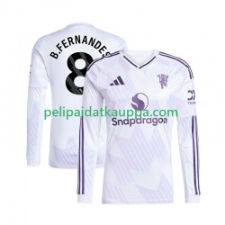 Manchester United Bruno Fernandes 8 Vieras Fanipelipaita (Miehet) 2025-2026 Pitkähihainen