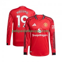 Manchester United Bryan Mbeumo 19 Koti Fanipelipaita (Miehet) 2025-2026 Pitkähihainen