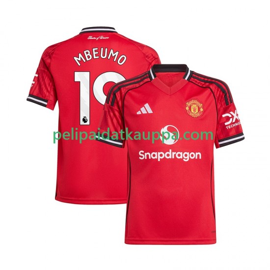 Manchester United Bryan Mbeumo 19 Koti Fanipelipaita (Miehet) 2025-2026 Lyhythihainen Manchester United Bryan Mbeumo 19 Koti Fanipelipaita (Miehet) 2025-2026 Lyhythihainen