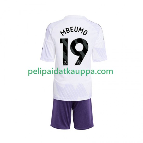 Manchester United Bryan Mbeumo 19 Vieras Fanipelipaita (Lasten) 2025-2026 Lyhythihainen