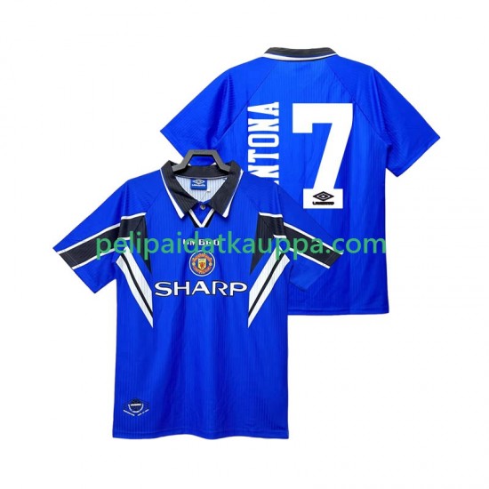 Manchester United CANTONA 7 1996 Retro Kolmas Fanipelipaita (Miehet) 1998 Lyhythihainen Manchester United CANTONA 7 1996 Retro Kolmas Fanipelipaita (Miehet) 1998 Lyhythihainen