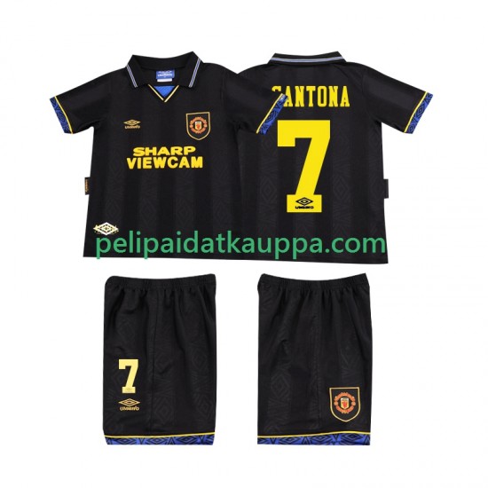 Manchester United CONTONA 7 1993 Retro Vieras Fanipelipaita (Lasten) 1994 Lyhythihainen
