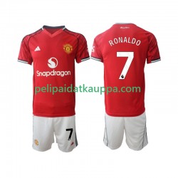 Manchester United Cristiano Ronaldo 7 Koti Fanipelipaita (Lasten) 2025-2026 Lyhythihainen