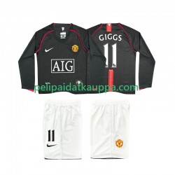 Manchester United GIGGS 11 2007 Retro Vieras Fanipelipaita (Lasten) 2008 Pitkähihainen