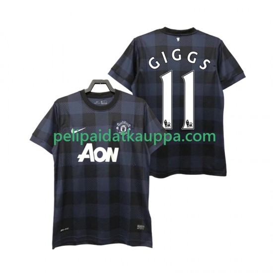 Manchester United GIGGS 11 2013 2014 Retro Vieras Fanipelipaita (Miehet) Lyhythihainen