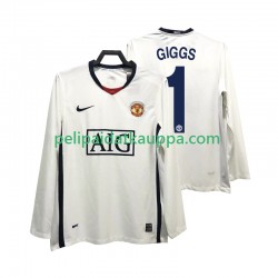 Manchester United GIGGS 11 Premier League 2009 Retro Vieras Fanipelipaita (Miehet) 2008 Pitkähihainen