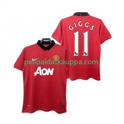 Manchester United GIGGS 11 2013 2014 Retro Koti Fanipelipaita (Miehet) Lyhythihainen