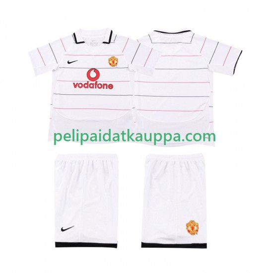 Manchester United 2003 Retro Kolmas Fanipelipaita (Lasten) 2006 Lyhythihainen