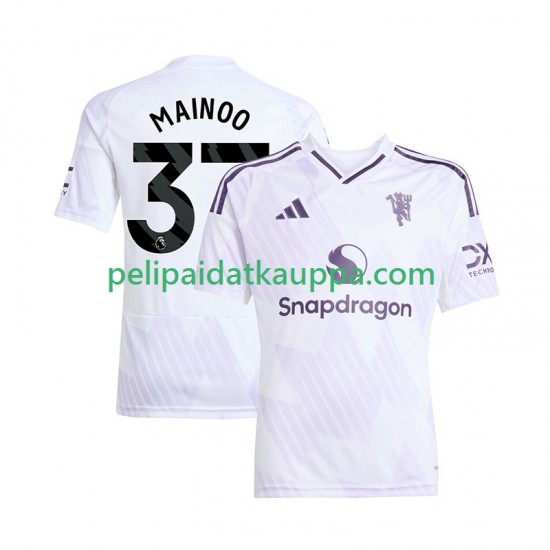 Manchester United Kobbie Mainoo 37 Vieras Fanipelipaita (Miehet) 2025-2026 Lyhythihainen